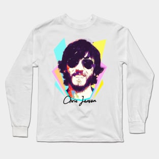 Wpap Pop Art Chris Janson Long Sleeve T-Shirt